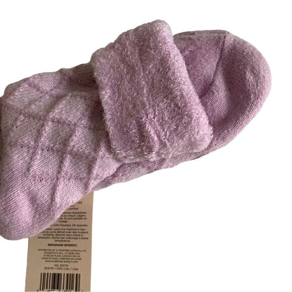 Crabtree & Evelyn  London Cozy Socks NWT - Picture 3 of 7